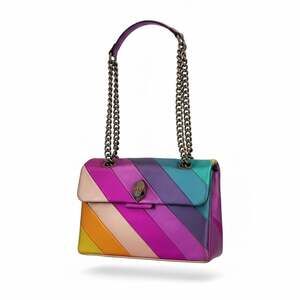 Kurt Geiger London Medium Kensington Rainbow Metallic Shoulder Bag